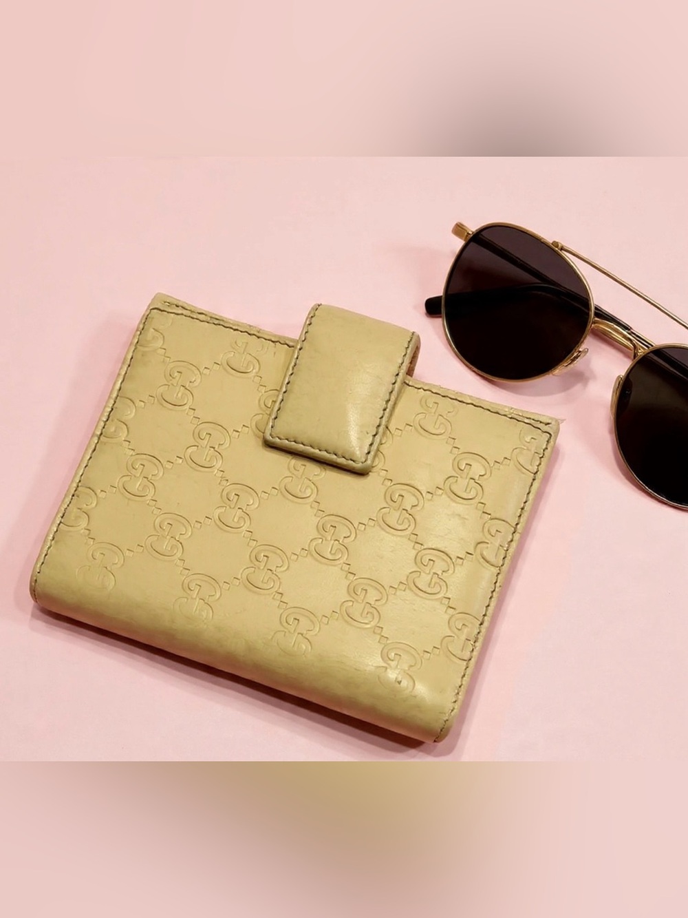 GUCCI GG GUCCISSIMA AGENDA WALLET